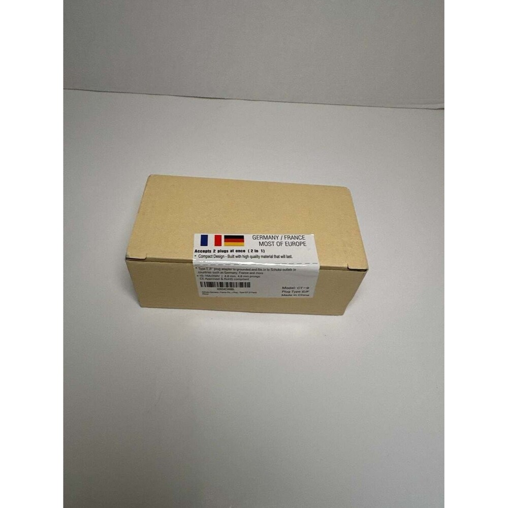 Ceptics International Travel Plug Adapters-Europe, Switzerland, Germany, France